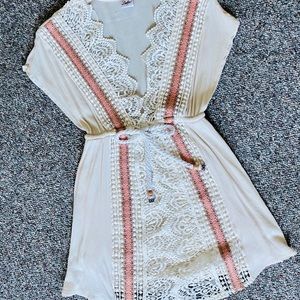 Selfie Leslie cover up dress Sz XS